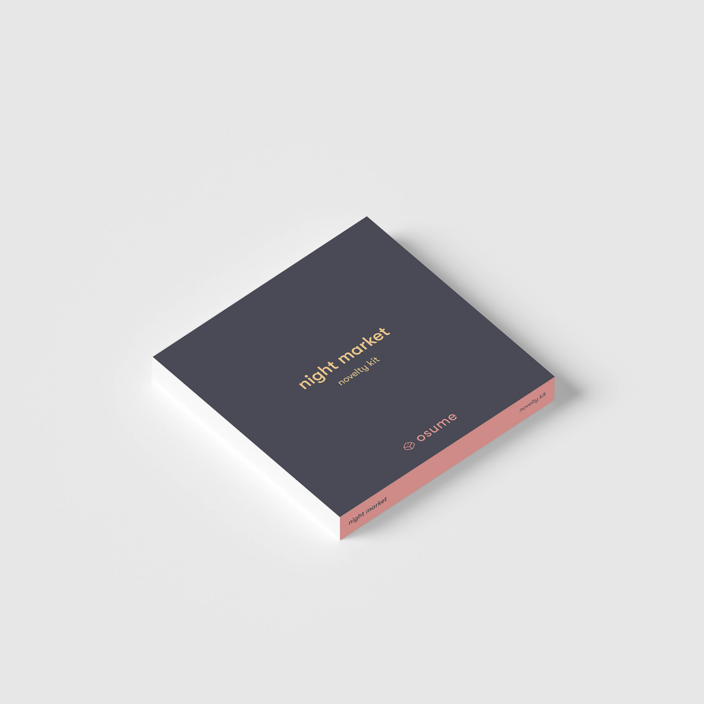 the square packaging of the night market novelty kit.