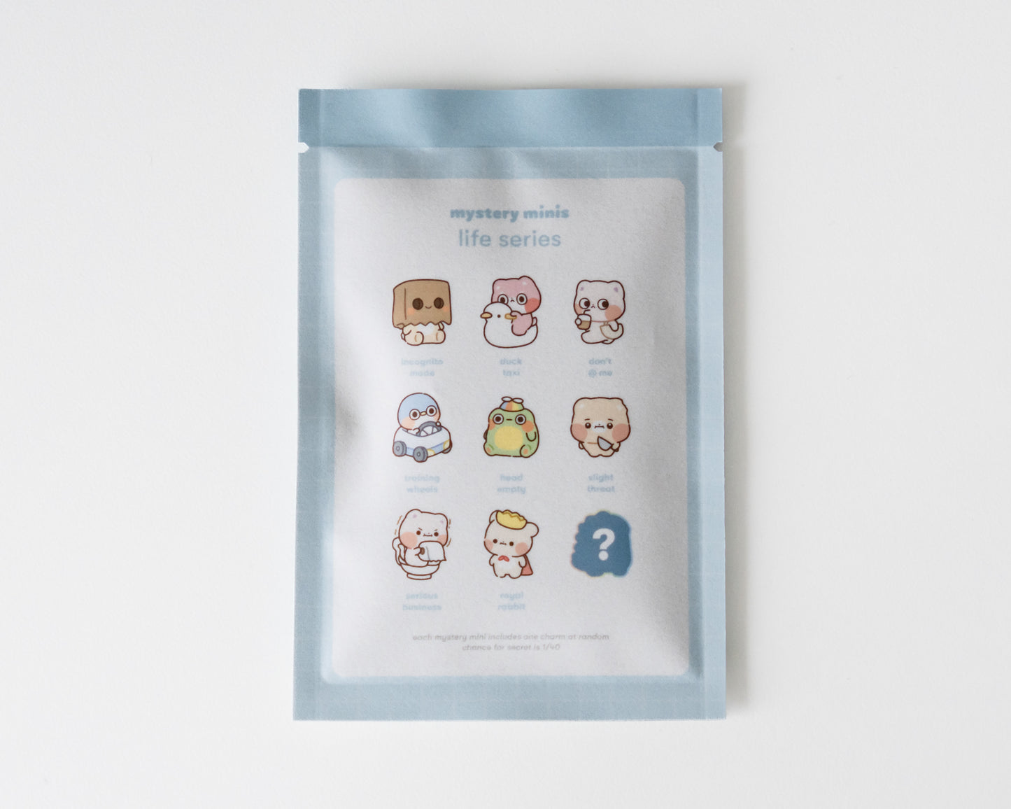 life surprise acrylic charms