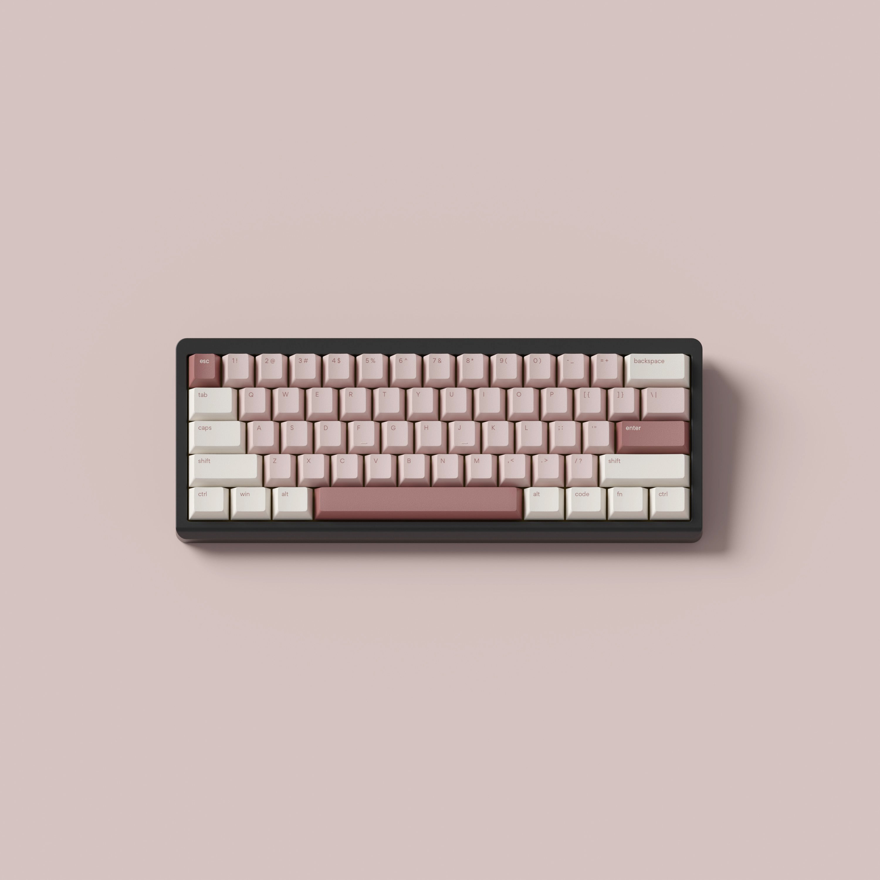 【秋冬再販】osume strawberry milk keycaps キーボード