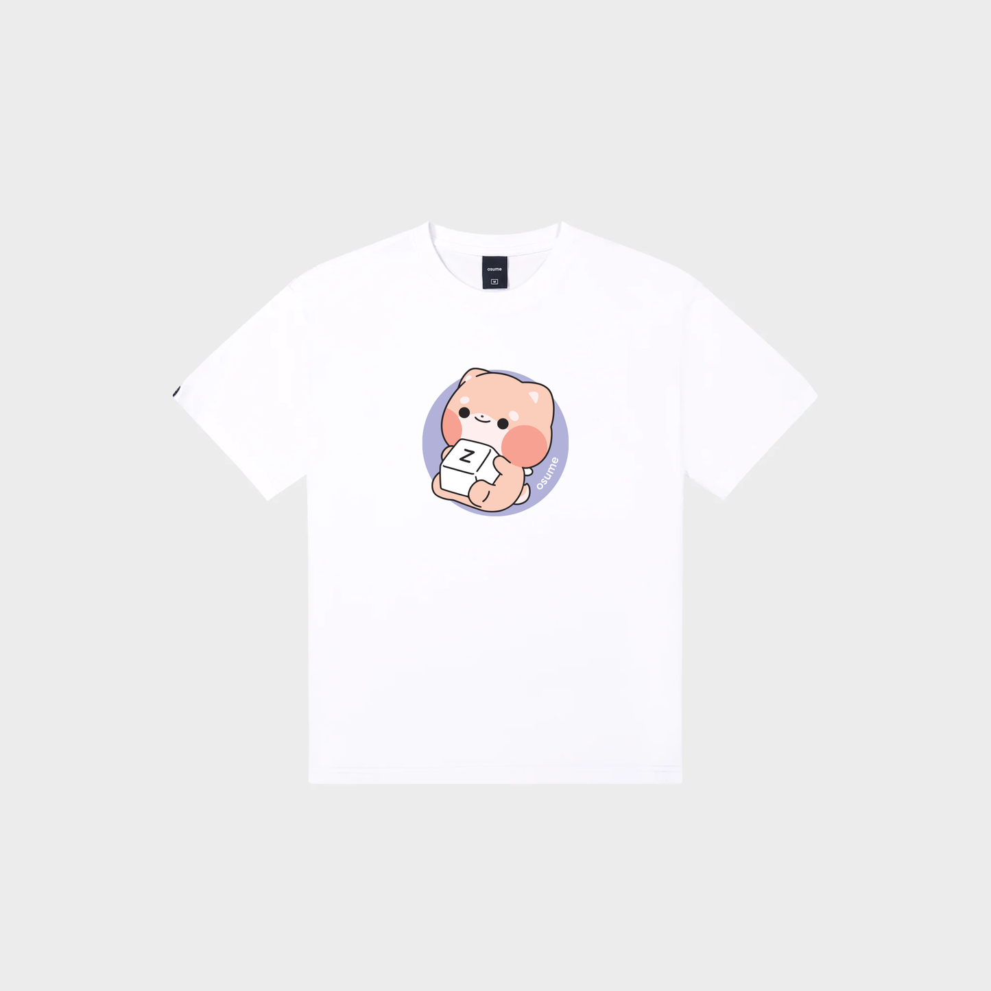 osume’s original saku keycap t-shirt uniquely made for each letter of the alphabet.