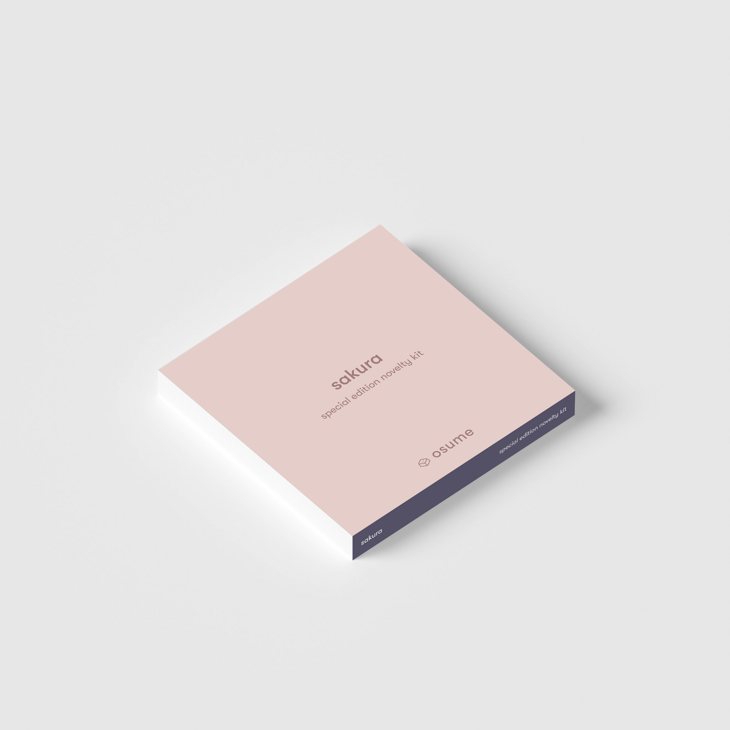 the square packaging of the sakura special edition novelty kit.