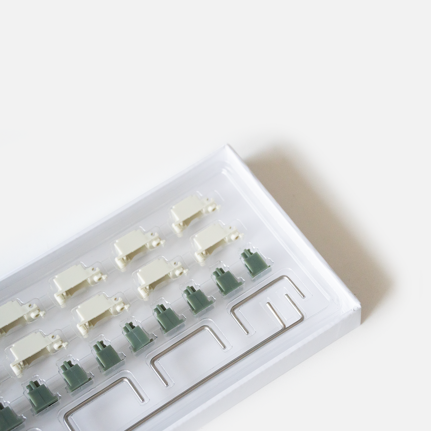 the packaging of the matcha tx ap stabilizers for mechanical keyboards.