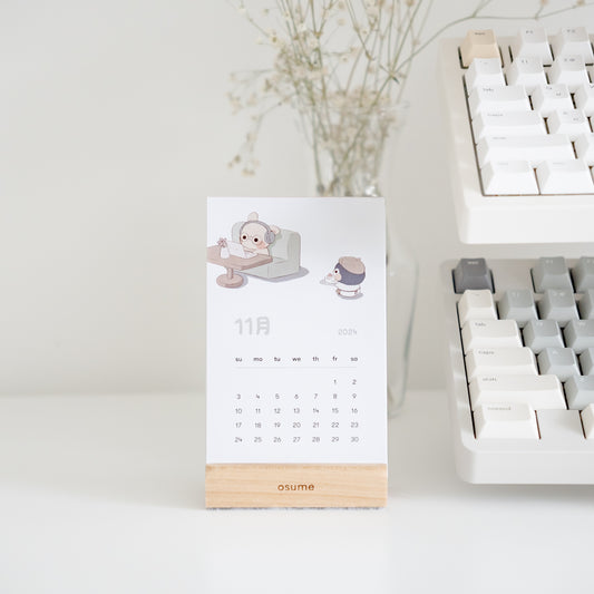 wooden calendar set promotion extended!