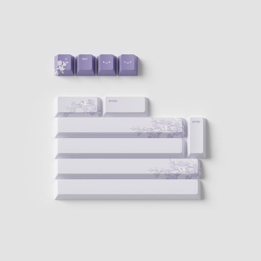 the special edition bloom novelty keys in cherry profile.