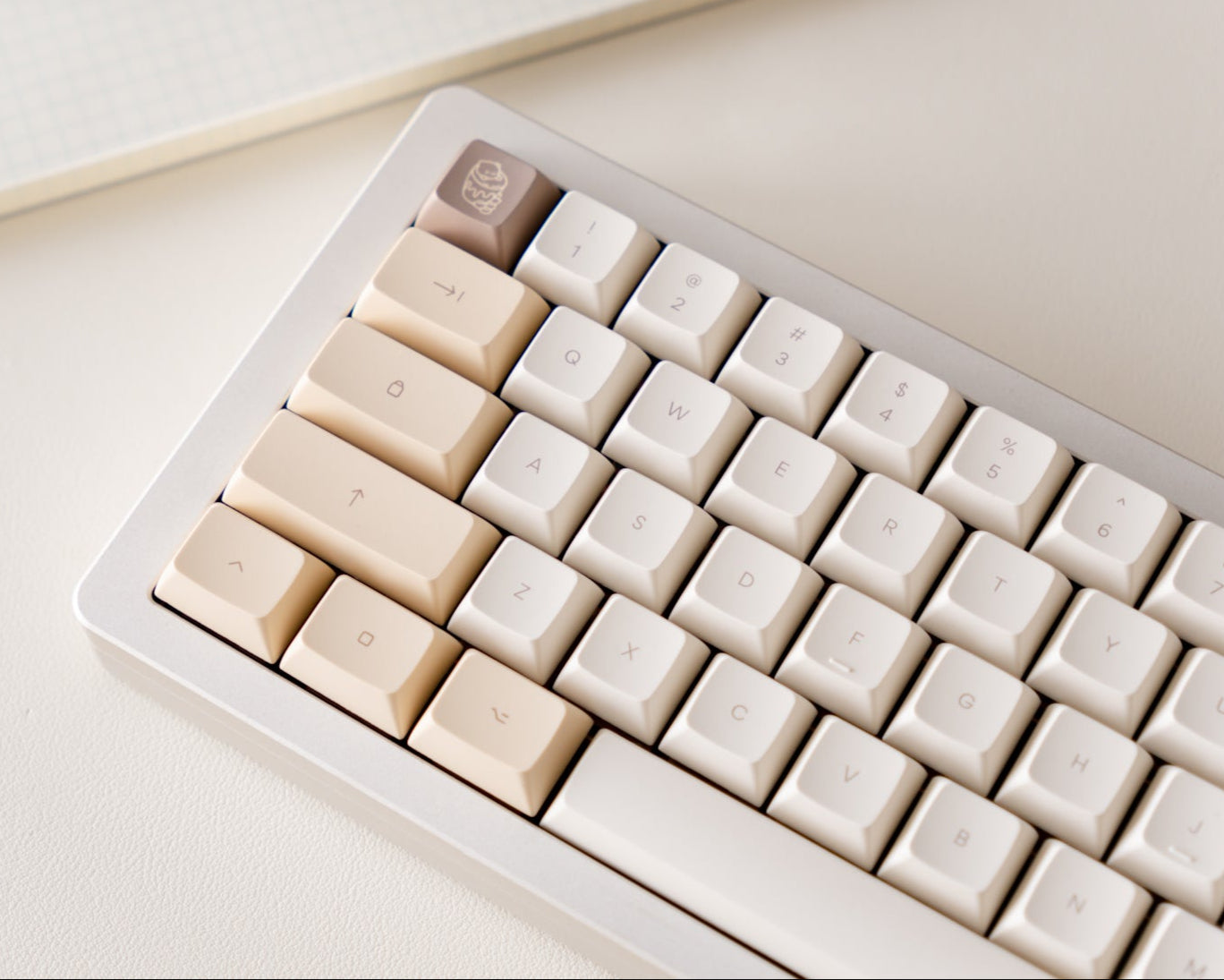 dalgona marshmallow keycaps