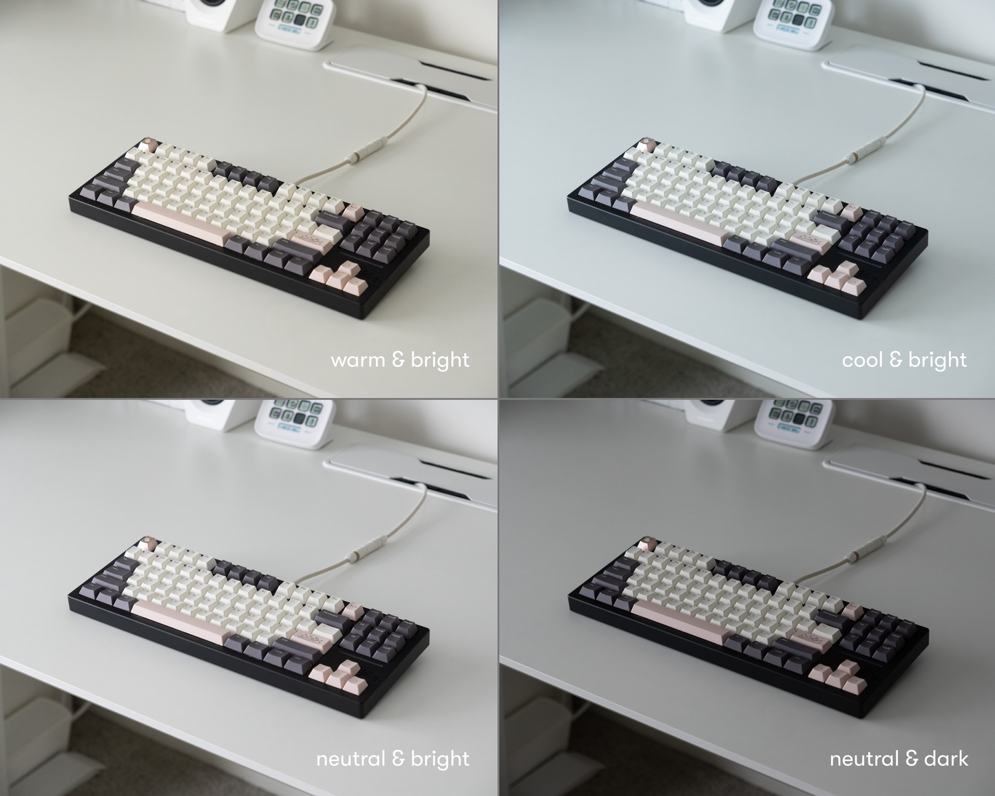 little ghost keycaps