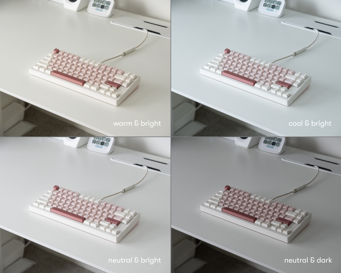 strawberry milk keycaps