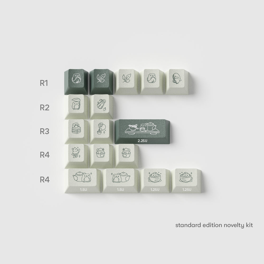 matcha keycaps