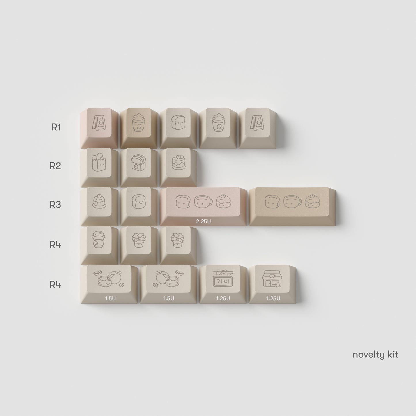 café rose keycaps