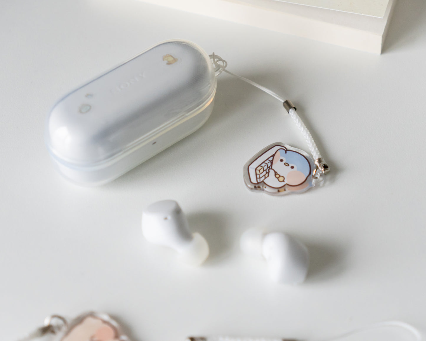 keyboard surprise acrylic charms