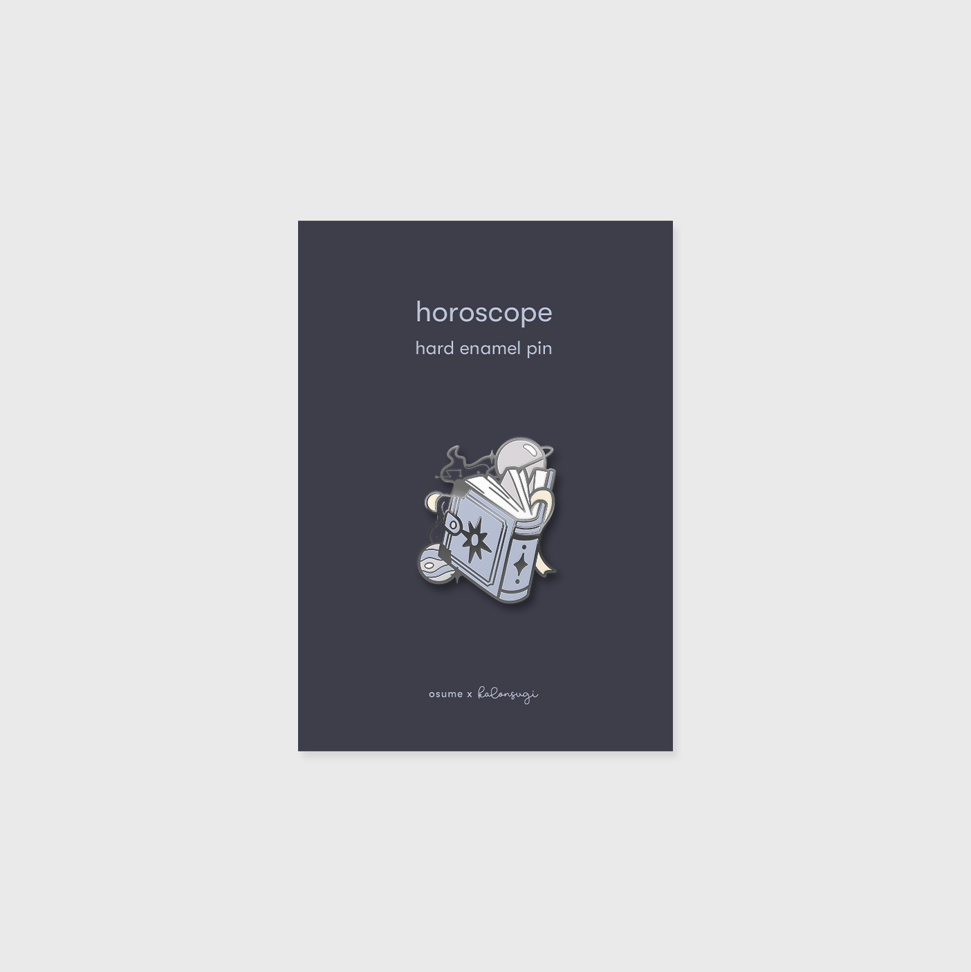 horoscope enamel pin