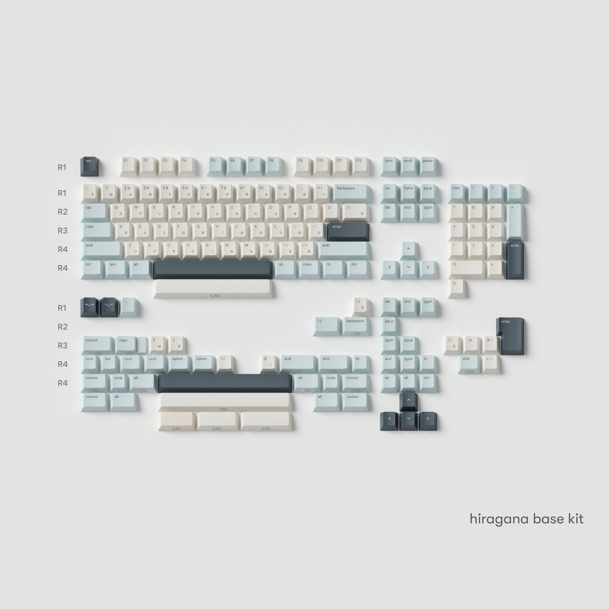 kanagawa keycaps – osume