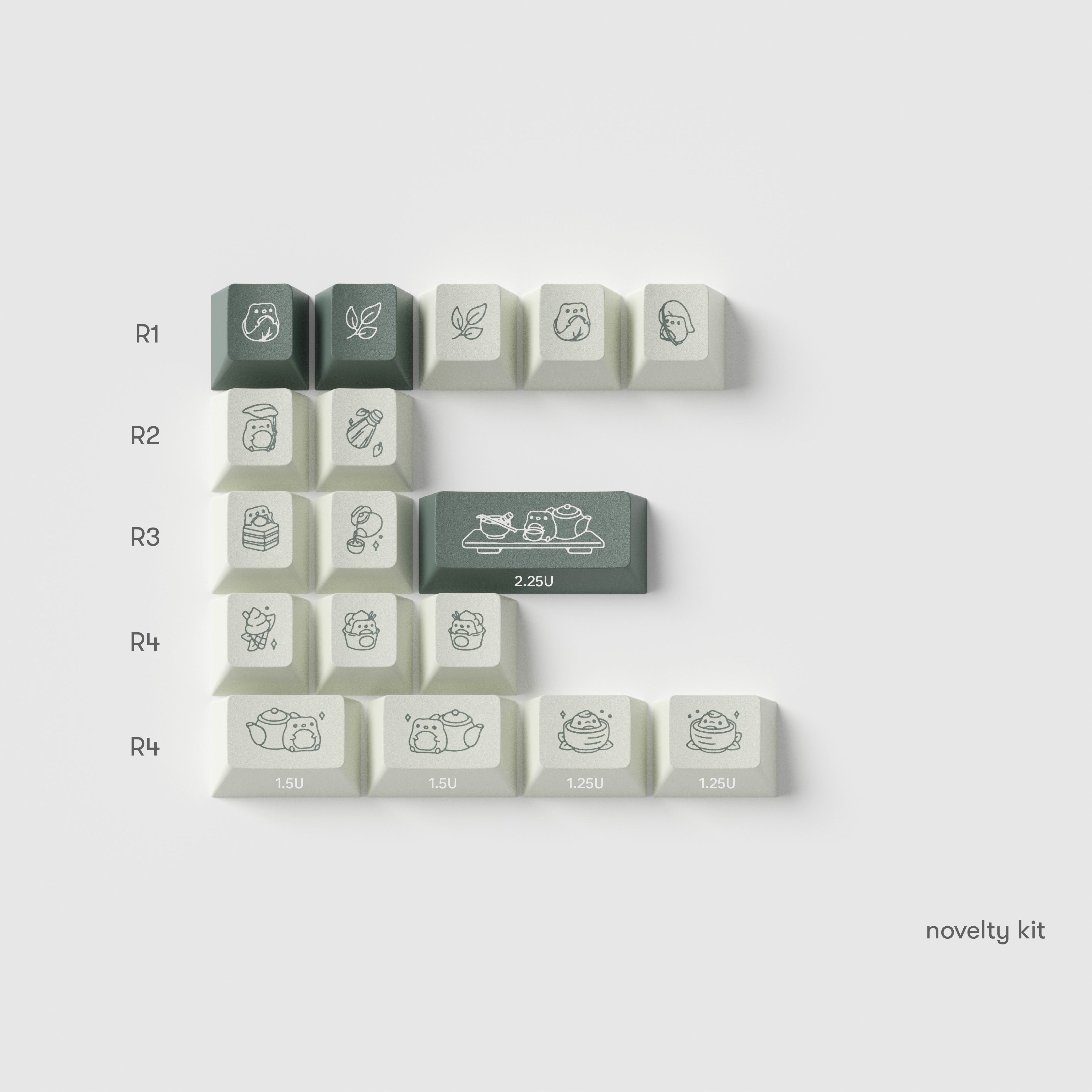 matcha keycaps – osume