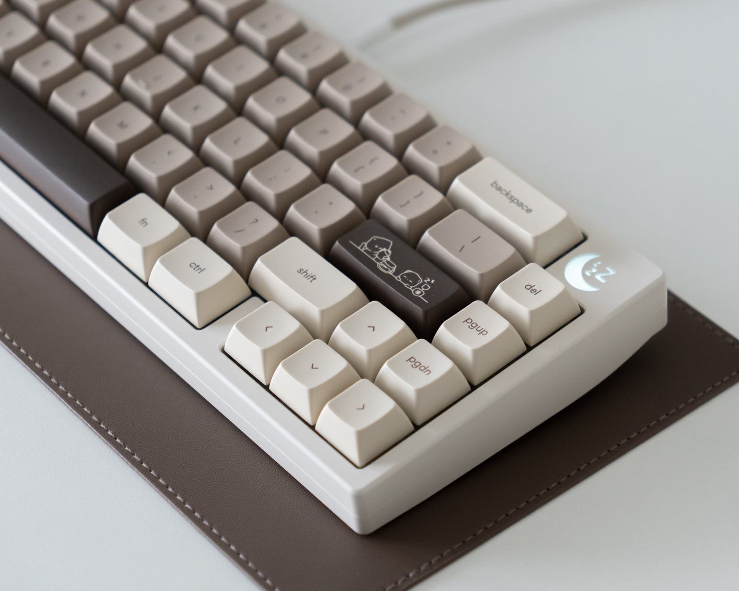 mocha marshmallow keycaps