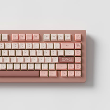 momo neko marshmallow keycaps