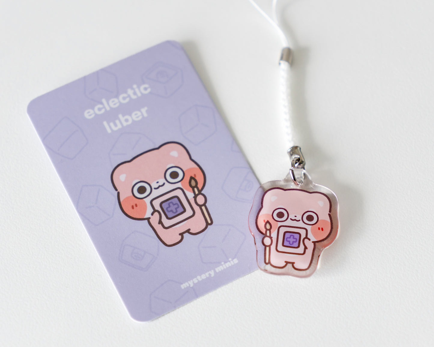 keyboard surprise acrylic charms