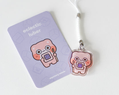 keyboard surprise acrylic charms