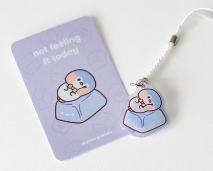 keyboard surprise acrylic charms