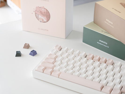marshmallow keycaps