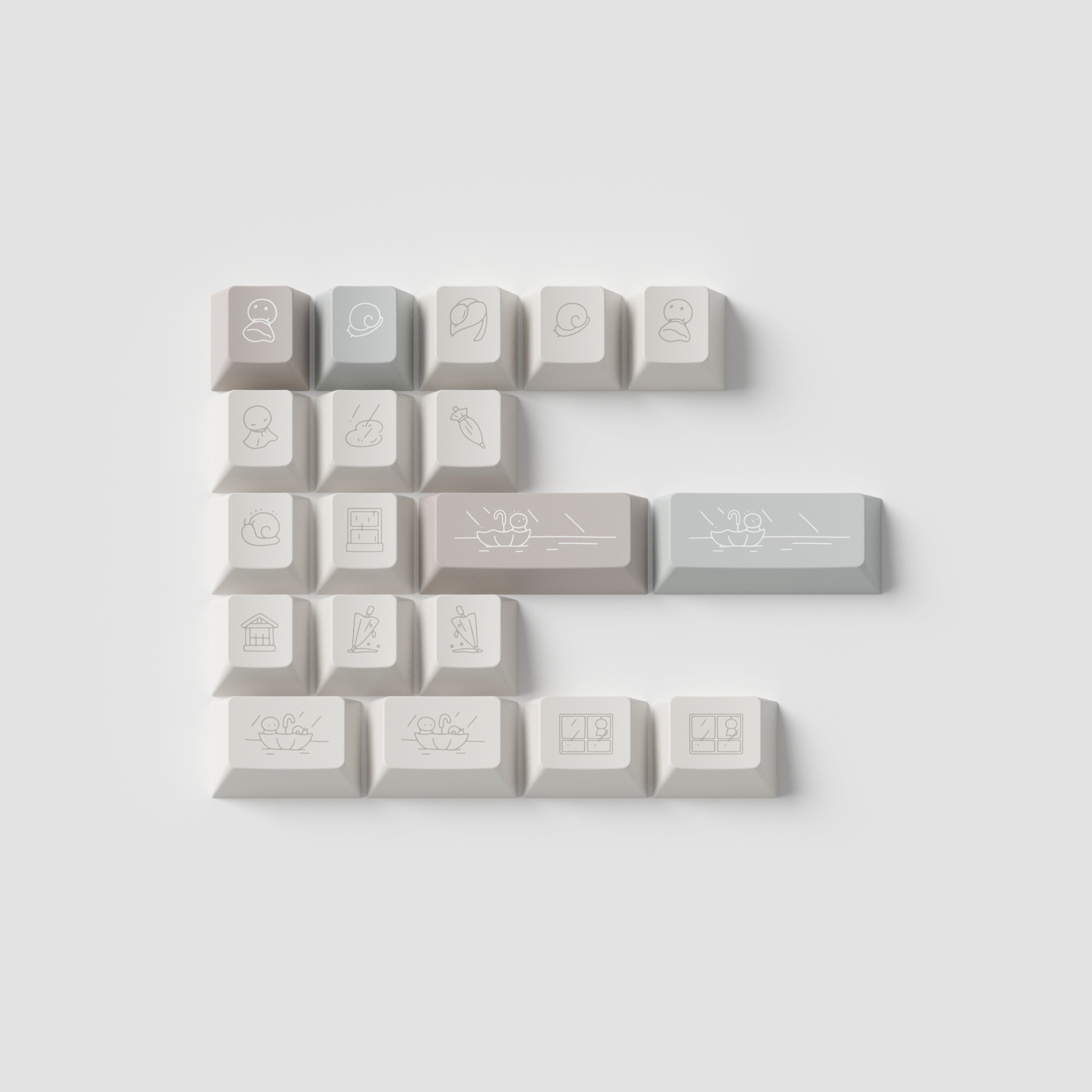 rainy day keycaps – osume