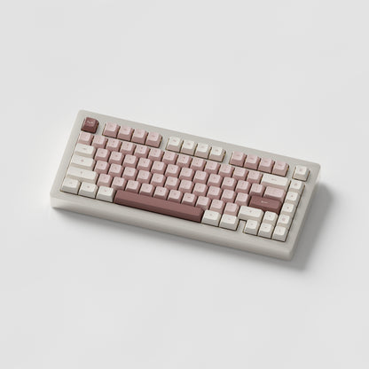 strawberry milk marshmallow keycaps