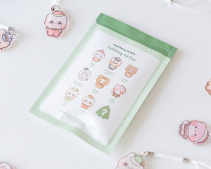 holiday surprise acrylic charms