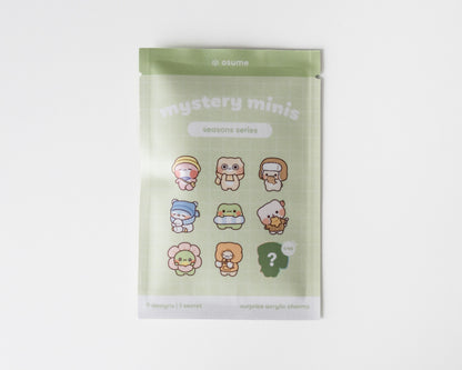 seasons surprise acrylic charms