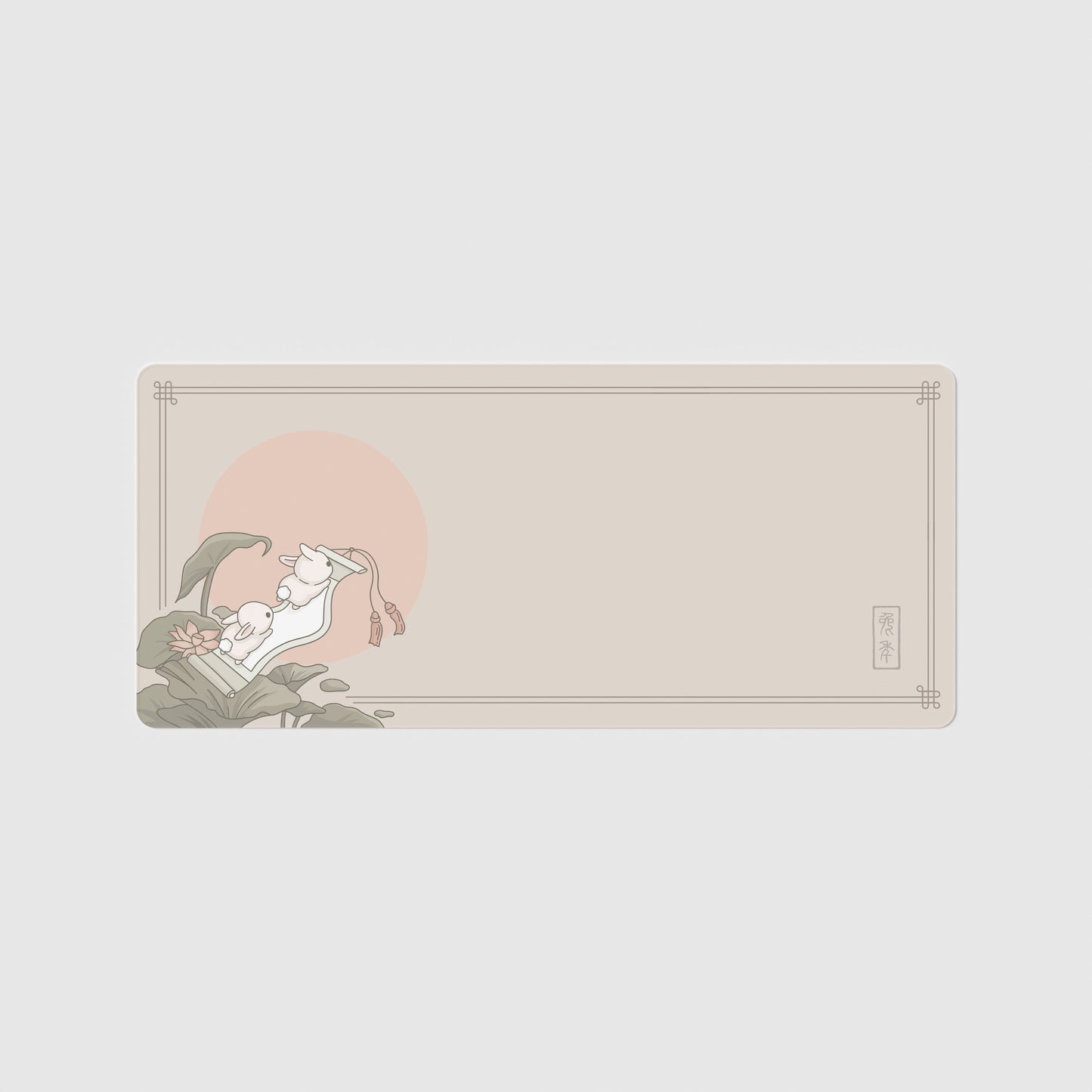 year of the rabbit special edition deskmat