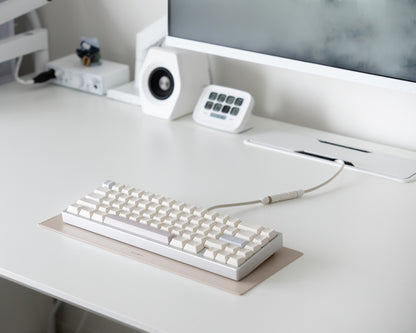 the rainy day keycaps on osume's classic minimat.