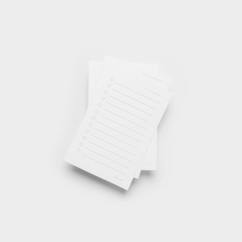 to-do list sheet pack – osume